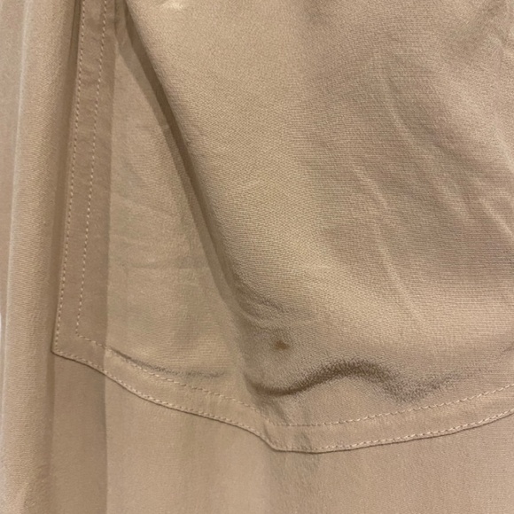 Cuyana Tan Washable Silk Cargo Joggers Size Small - Picture 8 of 8